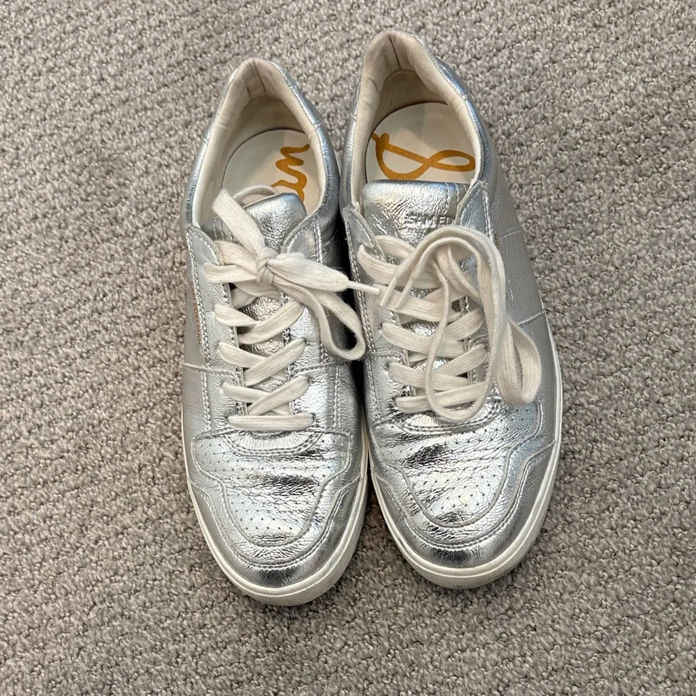 Sam Edelman Silver Women's Sneakers